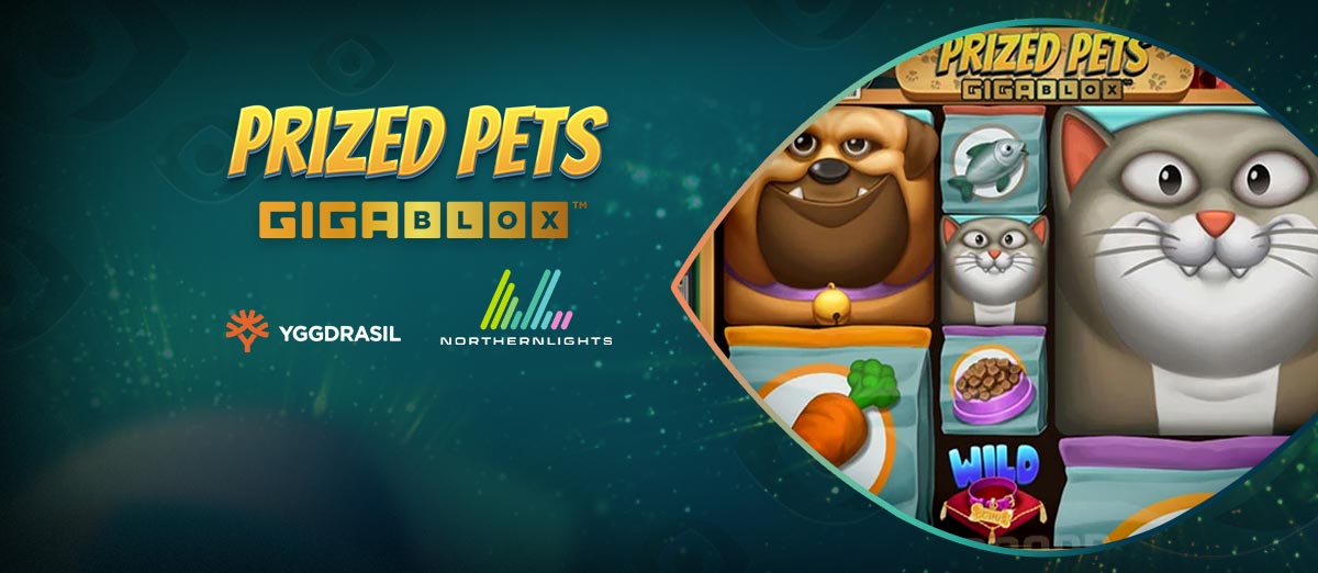 Prized Pets Gigablox Slot, Yggdrasil, Northern Lights