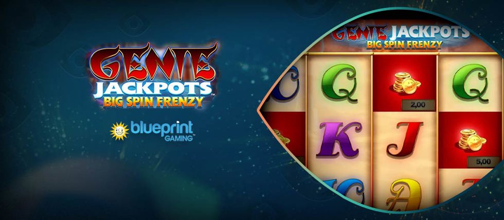 Blueprint Gaming, Genie Jackpots Big Spin Frenzy Slot