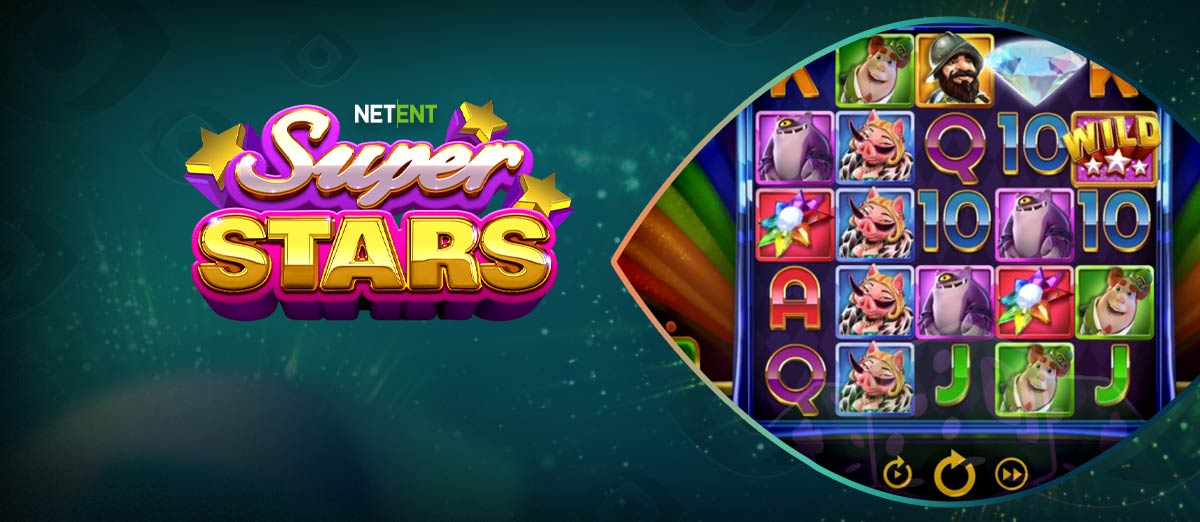 New Superstars slot from NetEnt