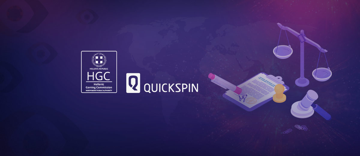 Hellenic Gaming Commission grant Quickspin license