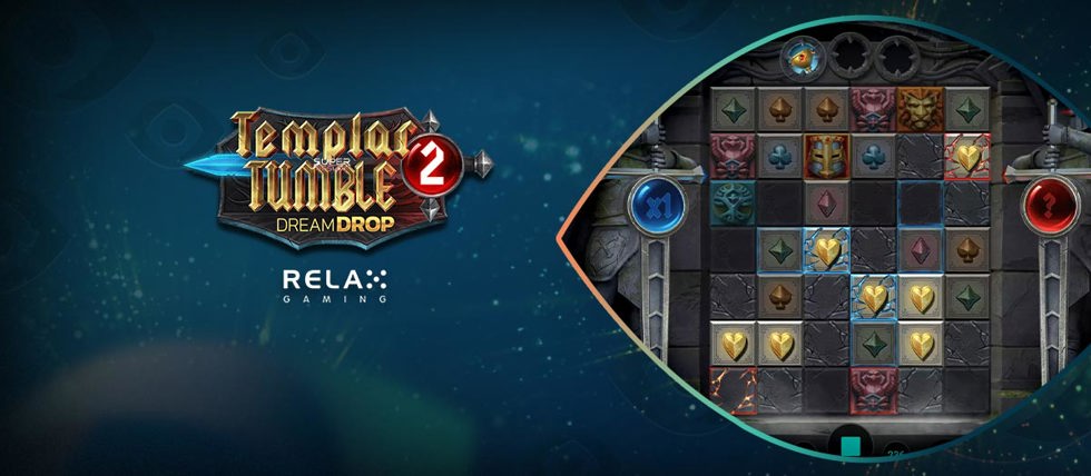 Templar Tumble 2 Dream Drop slot from Relax Gaming