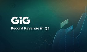 GiG record revenues in Q3
