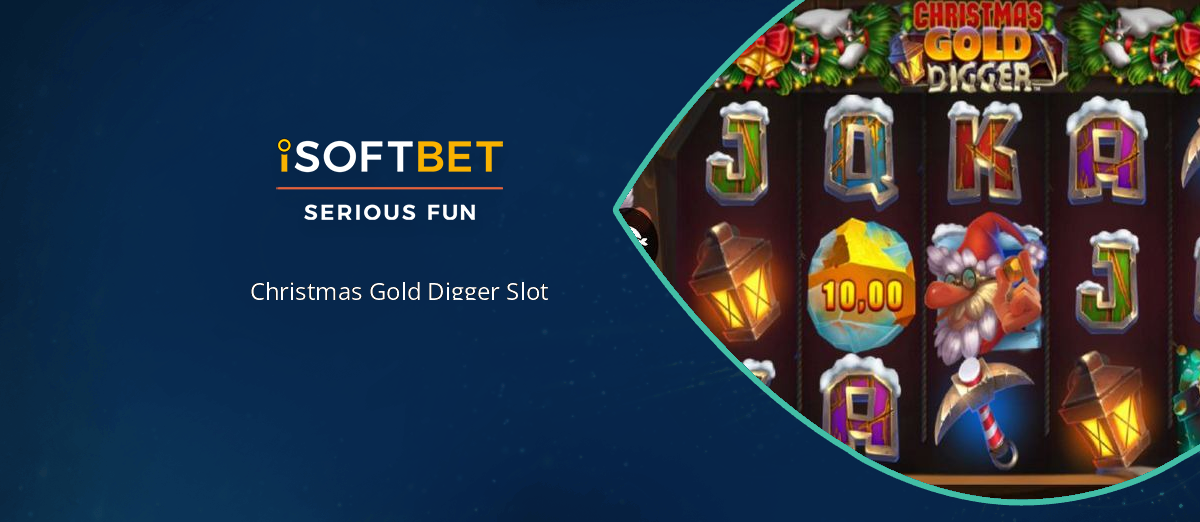 iSoftBet’s new Christmas Gold Digger slot