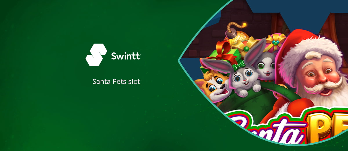 Swintt’s new Santa Pets slot
