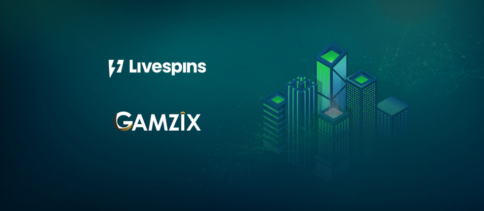 Livespins deal with Gamzix