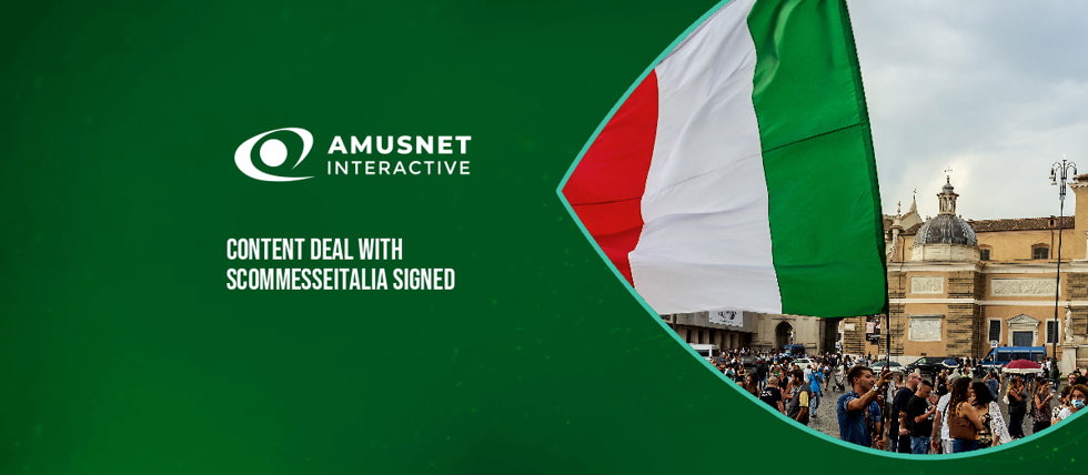 Amusnet deal with ScommesseItalia