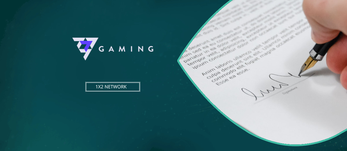 7777 gaming partners with 1X2 Network