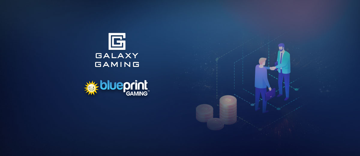 Blueprint Gaming deal with Galaxy Gaming