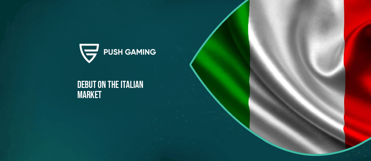 Push Gaming debuts in Italy
