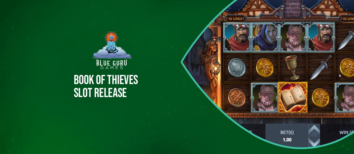 Blue Guru Games’ new Book of Thieves slot