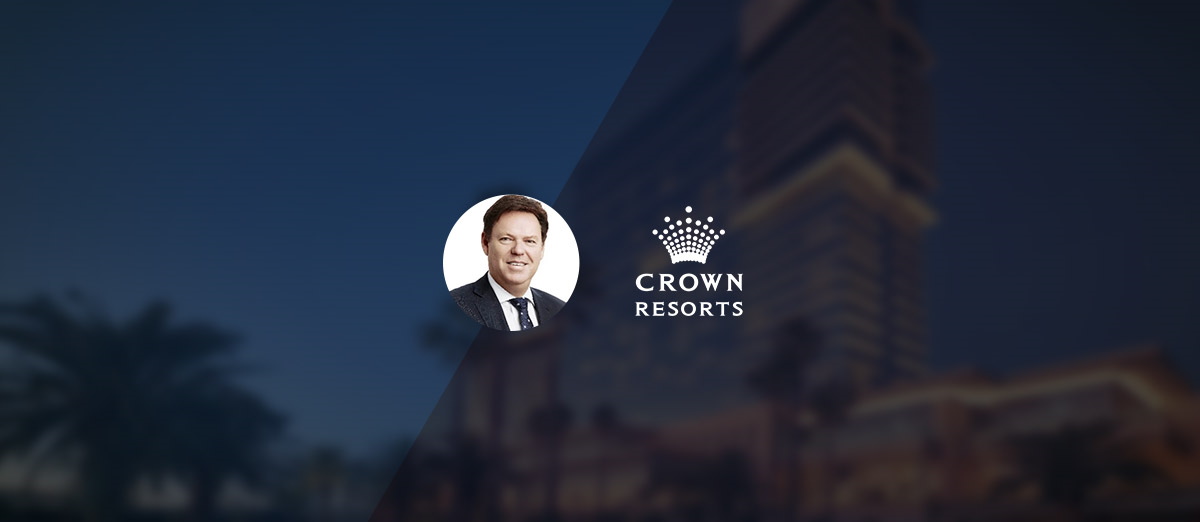 Steve McCann has been announced as the new CEO of Crown Resorts