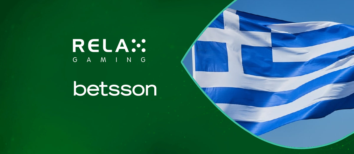 Relax Gaming Greece deal with Betsson