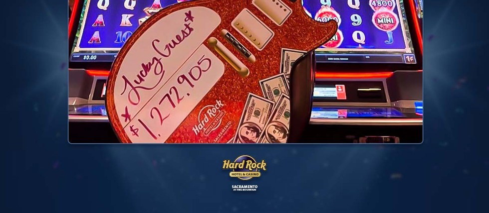 Woman wins $1.3 Million in Hard Rock Sacramento