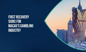 Macau's gaming industry is showing signs of recovery,