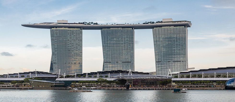 Marina Bay Sands resort in Singapore