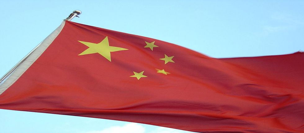 The Chinese flag