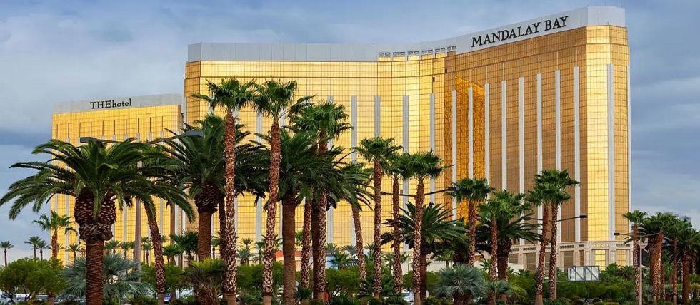 The Mandalay Bay resort in Las Vegas