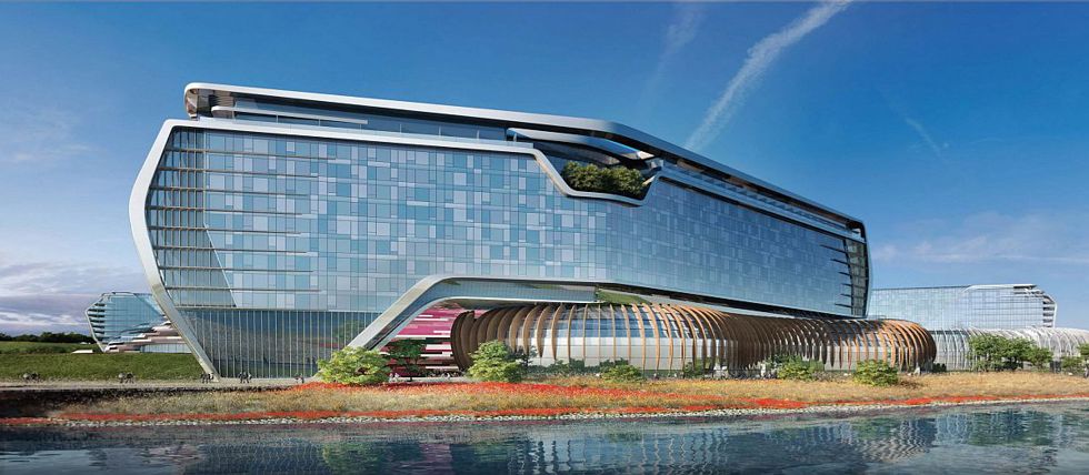 A rendering of the Mohegan Inspire IR in South Korea