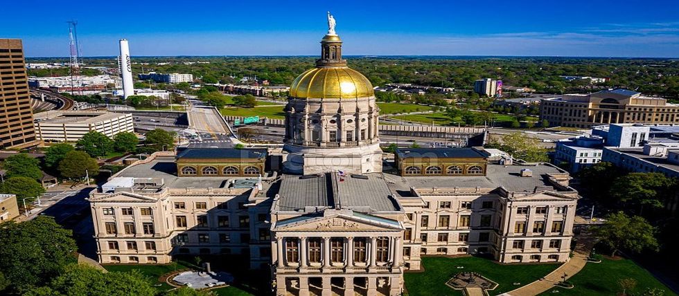 The Georgia State Capitol Building in Atlanta