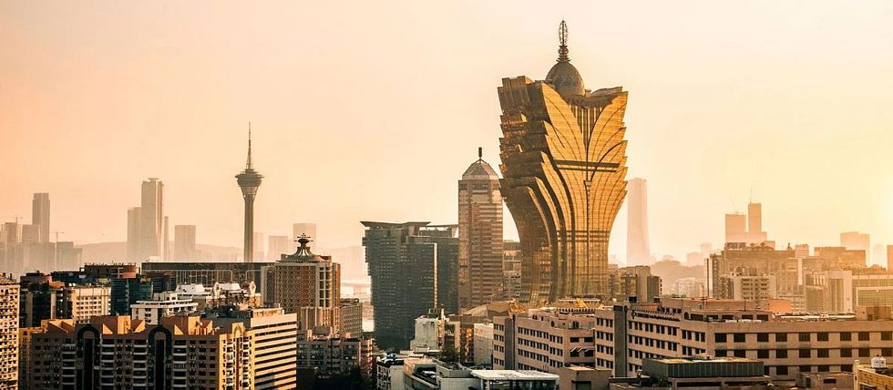 The Grand Lisboa resort in Macau