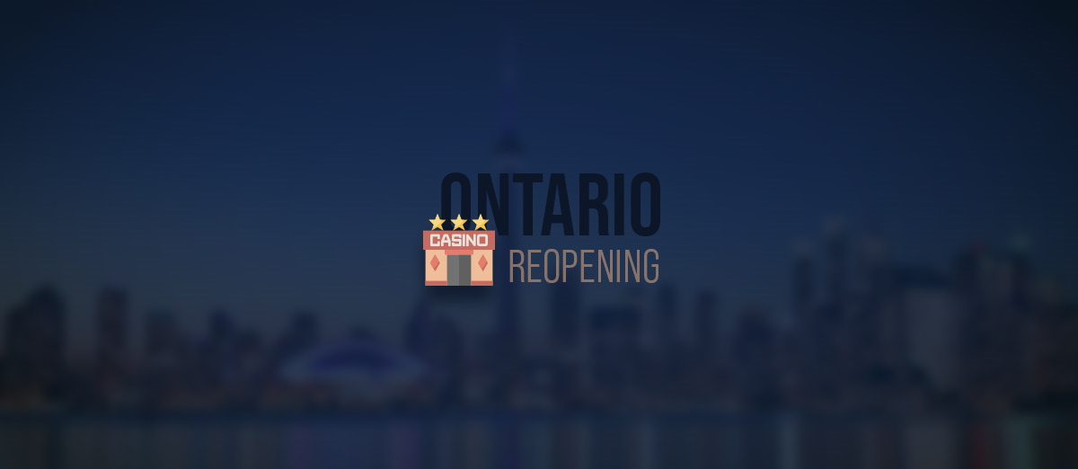 The casinos in Ontario are now open again
