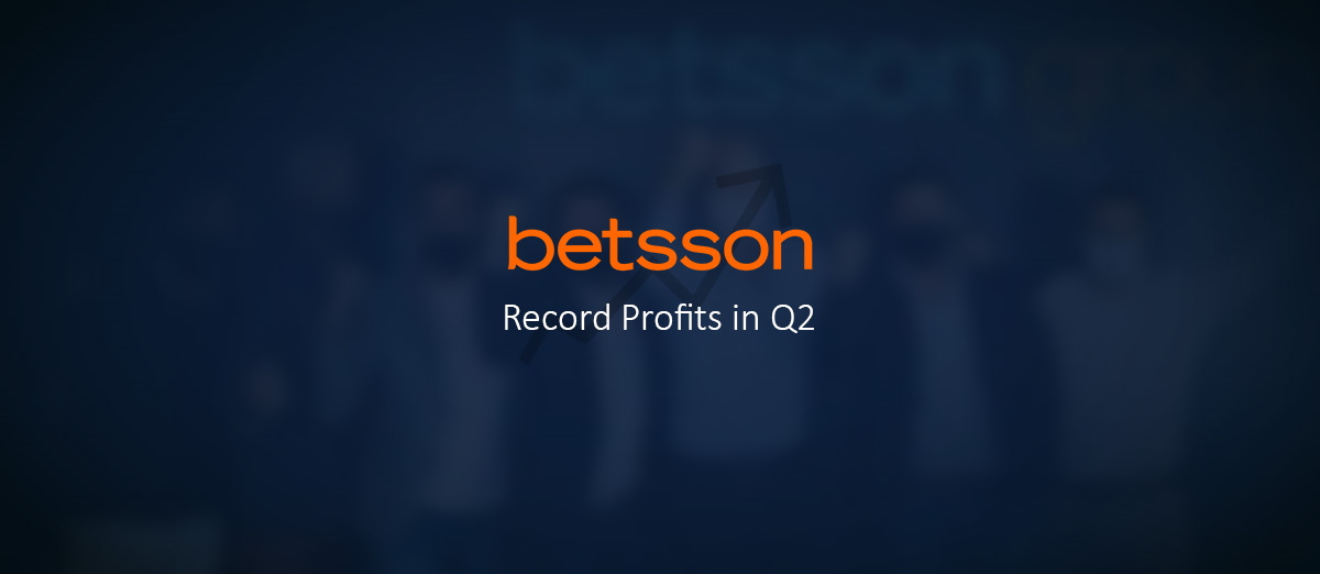 Betsson has announced a record profit for Q2