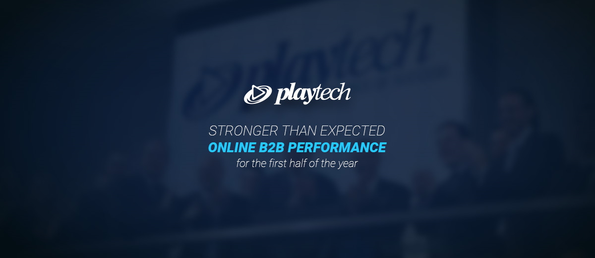 Playtech has announced a stronger B2B performance
