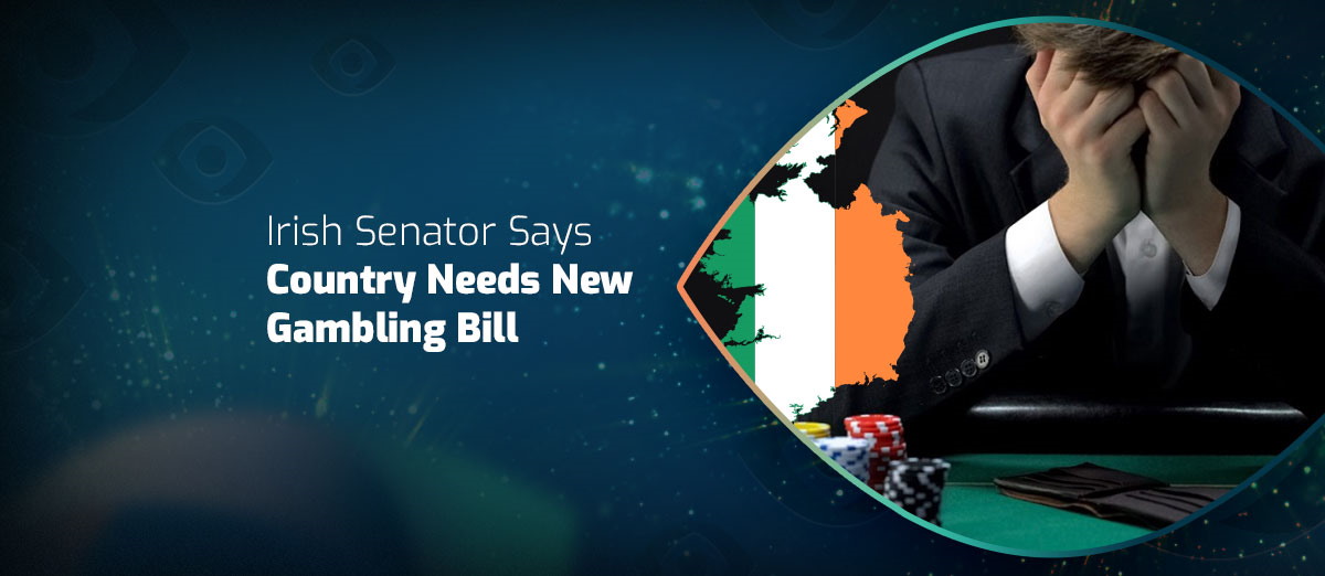  Joe O’Reilly has called for gambling control bill
