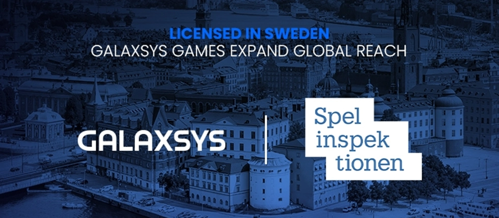 Galaxsys receives Swedish Gaming License