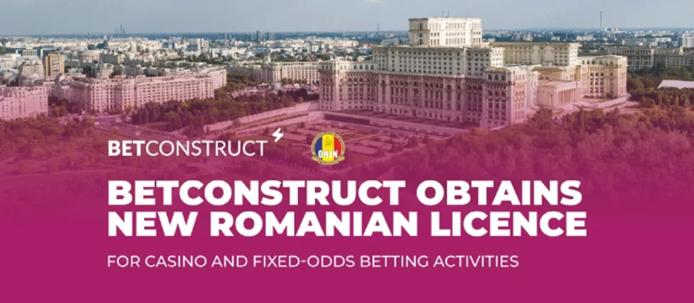 BetConstruct gains Romanian gambling license