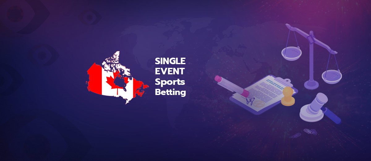 Sports betting event has started in Canada