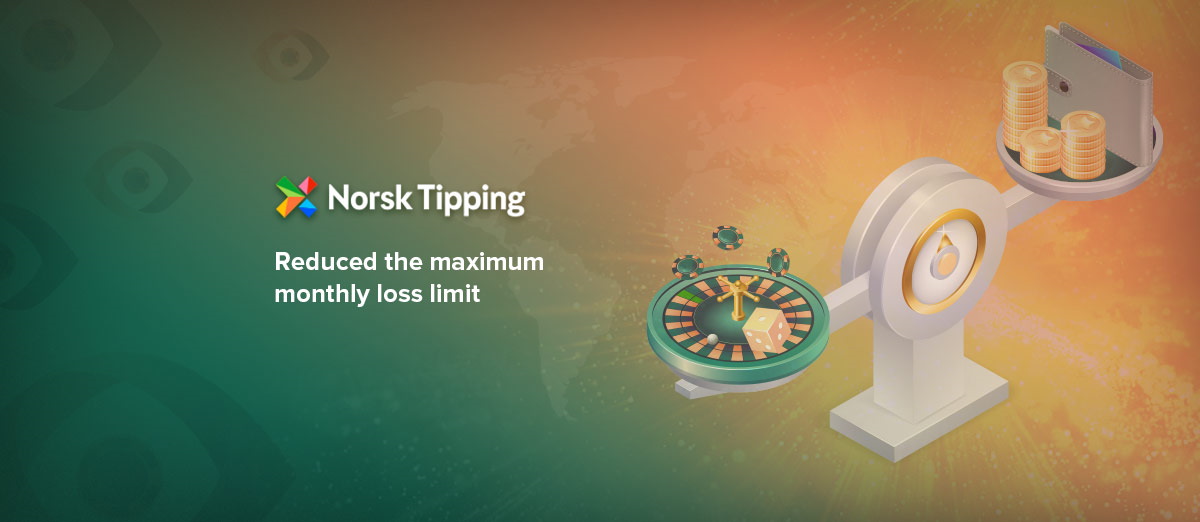Norsk Tipping has reduced the maximum monthly loss limit to NOK5,000