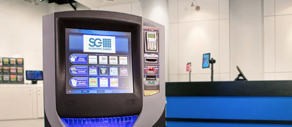 Scientific Games installs lottery terminals