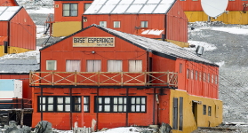 Esperanza base casino in Antarctica