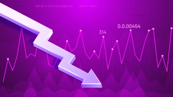 GDP decrease less than previously predicted