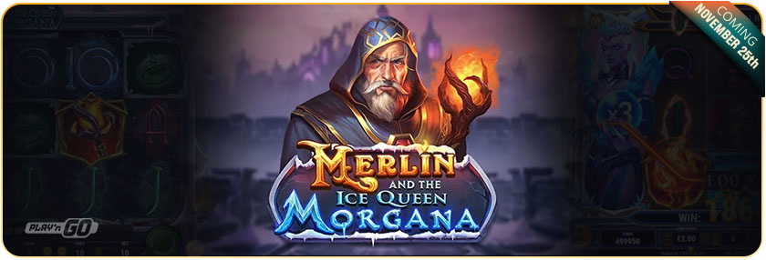 Merlin and the Ice Queen Morgana slot