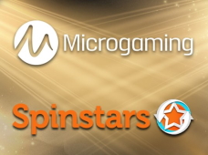 Spinstars has signed a content deal with Microgaming