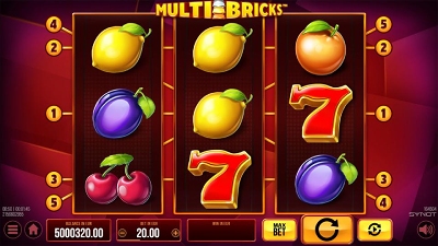 Multi Bricks slot Reels by SYNOT Games