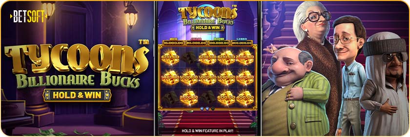 Tycoons: Billionaire Bucks Slot